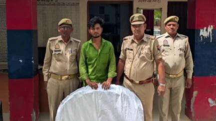 गोवर्धन: मगोर्रा पुलिस ने एक शातिर चोर को किया गिरफ्तार, चोरी का 25 मीटर एल्यूमीनियम का तार हुआ बरामद