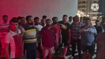 पानीपत: उपायुक्त के प्रयास से 15 घंटे बाद आई बिजली, देर रात से फिर बंद होने पर हार्मोनी होम्स सोसायटी में नारेबाजी #jansamasya