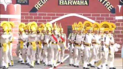 बड़वाह: बड़वाह के CISF में 5वां बैच आरक्षक जीडी एक्स सर्विसमेन का दीक्षांत परेड समारोह संपन्न हुआ
