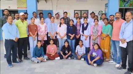 सूरतगढ़: विश्व उच्च रक्तचाप दिवस पर CHC के एनसीडी क्लीनिक ने करवाई स्लोगन प्रतियोगिता, एक महीने तक होंगे जागरूकता कार्यक्रम