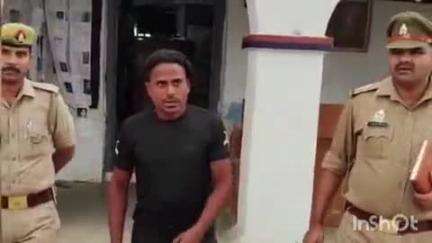 गढ़मुक्तेश्वर: गढ़ कोतवाली पुलिस ने पुलिस और मीडिया कर्मियों को गाली-गलौज करने वाले आरोपी को किया गिरफ्तार
