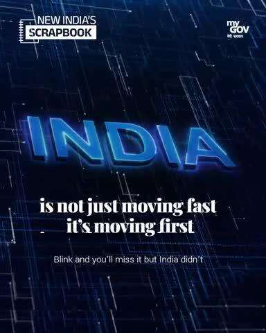 Blink and you’ll miss it—but India didn’t.  Every move in #NewIndia is bold, fast, and game-changing.  Scroll down to see how India is making headlines and history in this week’s #NewIndiaScrapbook.
#IndianRailways #railminindia #mygovindia