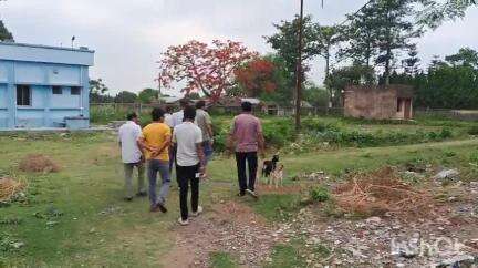 মানিকচক: মানিকচক গ্রামীণ হাসপাতাল চত্বরে গড়ে তোলা নবনির্মিত স্বাস্থ্য দপ্তর পরিদর্শন স্বাস্থ্য অধিকারীদের