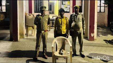 अतरौली: थाना छर्रा पुलिस टीम ने अवैध छुरा के साथ अभियुक्त को किया गिरफ्तार