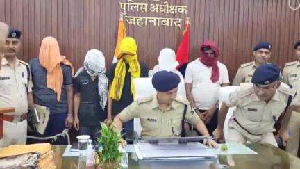 जहानाबाद: जहानाबाद पुलिस ने विशेष अभियान में 11 वांछित अभियुक्तों को गिरफ्तार किया