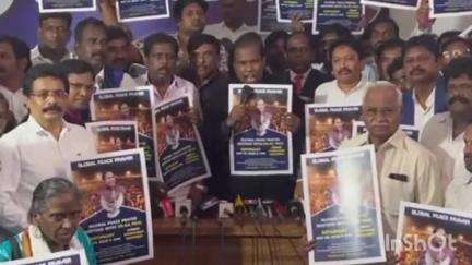 ఖైరతాబాద్: ఈనెల 24న ప్రపంచ శాంతి ప్రార్ధనలు: ప్రజాశాంతి పార్టీ అధ్యక్షులు కేఏ పాల్