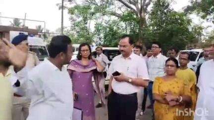 বাগদা: বাগদাতে বিভিন্ন উন্নয়নমূলক প্রকল্প ও হাসপাতাল পরিদর্শনে DM