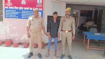 शाहजहांपुर: हरदोई मोड़ के पास थाना रामचंद्र मिशन पुलिस ने SC/ST एक्ट में वांछित अभियुक्त को किया गिरफ्तार