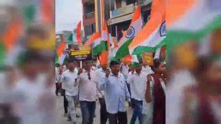 ઉમરપાડા: કેવડી ગામ ખાતે તિરંગા યાત્રા યોજાઇ