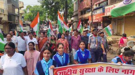 सरायपाली: सरायपाली में भव्य भारत शौर्य तिरंगा यात्रा का हुआ आयोजन