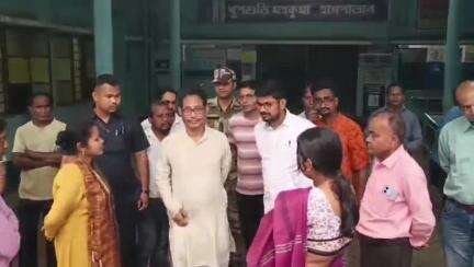ধূপগুড়ি: ধূপগুড়ি মহকুমা হাসপাতাল পরিদর্শনে এলেন জলপাইগুড়ির সাংসদ ডা: জয়ন্ত রায়