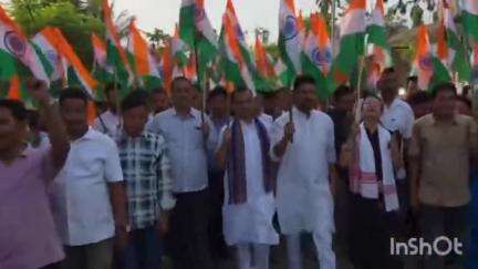 সৰুপথাৰ: সৰুপথাৰ নগৰত ত্ৰিৰংগা যাত্ৰা, অংশগ্ৰহণ সাংসদ কামাখ্যা প্ৰসাদ তাছা, বিধায়ক বিশ্বজিত ফুকনৰ #OperationSindoor