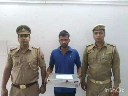शिकोहाबाद: नसीरपुर थाना पुलिस ने अवैध तमंचे के साथ एक अभियुक्त को किया गिरफ्तार