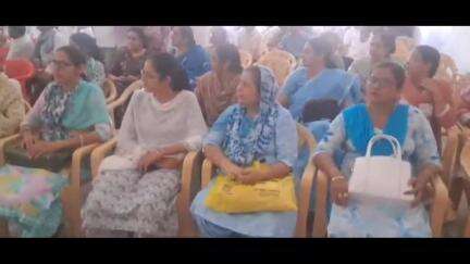 पुरानी आबादी में जिला स्तरीय सम्मेलन में शिक्षकों की समस्याओं पर किया गया मंथन