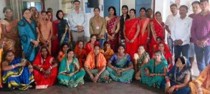 दाड़ी: रबोध पंचायत में संपूर्ण  संकट मोचन फाउंडेशन की बैठक, महिलाओं के उत्थान पर चर्चा