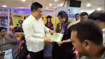 তমলুক: দেশপ্রাণ ব্লকের মাধ্যমিক ও উচ্চমাধ্যমিকের সকল কৃতী ছাত্র ছাত্রীদের সংবর্ধনা জ্ঞাপন অনুষ্ঠানে আজ উপস্থিত DPSC চেয়ারম্যান