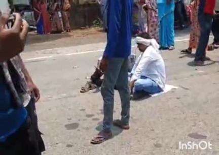 गोंदिया: आमगाव गोंदिया रोडवर लाडली बहिणींनी केले चक्काजाम आंदोलन
