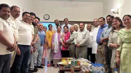 पंचकूला: पंचकूला की समाजसेवी संस्थाओं ने मन्नत लूथरा को सम्मानित किया, देश में 338वां रैंक हासिल कर मन्नत लूथरा ने पंचकूला का नाम रोशन किया