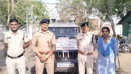 बिजावर: बिजावर पुलिस ने जनवरी 2025 में गुम हुई बालिका को किया बरामद
