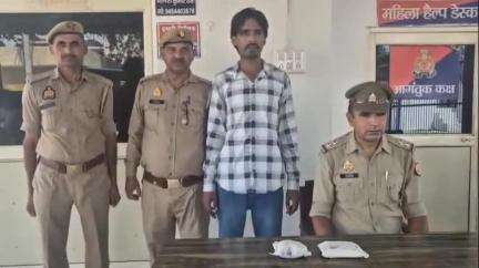 हसनपुर: सैदनगली थाना पुलिस ने हिस्ट्रीशीटर व गौ तस्कर को चरस के साथ किया गिरफ्तार