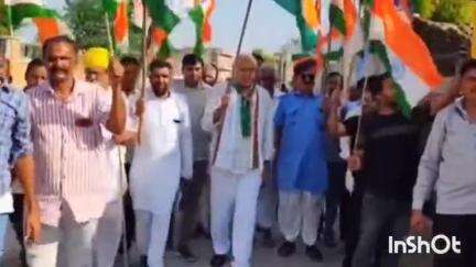 मेड़ता: मेड़ता सिटी के निकट मोरा गांव में निकाली गई तिरंगा यात्रा