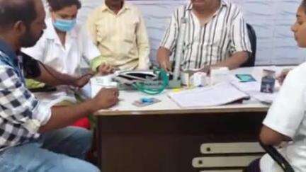 ધાનપુર: દાહોદ જિલ્લાના સામુહિક આરોગ્ય કેન્દ્ર ધાનપુર ખાતે  વર્લ્ડ હાઇપરટેન્શન ડે ની ઉજવણી કરવામાં આવી
