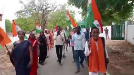ग्राम पंचायत महूली में निकाली गई तिरंगा यात्रा, 'भारत माता की जय' से गूंजा गांव