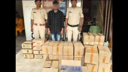 जगदीशपुर: भागलपुर पुलिस ने निषिद्ध शराब के खिलाफ की बड़ी कार्रवाई