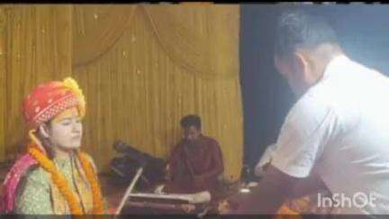 चौपारण: दनूआ में 9 दिवसीय श्री श्री 108 हनुमत प्राण प्रतिष्ठा के प्रवचन मंच का उद्घाटन, थाना प्रभारी ने किया पूजन