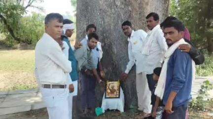 चिखली: चिखली ब्लॉक के धनगांव में आदिवासी परिवार का स्थापना दिवस मनाया गया