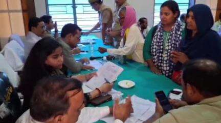 ज़मानिया: ADM आयुष चौधरी की अध्यक्षता में जमानियां तहसील में हुआ संपूर्ण समाधान दिवस, 48 शिकायतों में से 4 का हुआ निस्तारण