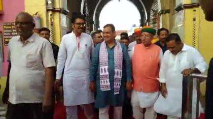 कोलायत: सीएम भजनलाल शर्मा ने देशनोक करणी माता मंदिर में दर्शन कर विशेष पूजा-अर्चना की, भाजपा विधायक सहित नेता रहे मौजूद