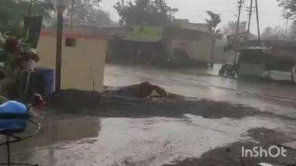 वाशिम: वाशिम शहरात सलग 5 व्या दिवशी अवकाळी पाऊस