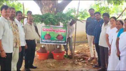 గుర్రంకొండలో ఘనంగా స్వర్ణాంధ్ర, స్వచ్ఛ ఆంధ్ర కార్యక్రమంపై అవగాహన ర్యాలీ