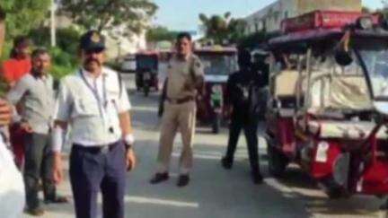 ब्यावर: ब्यावर यातायात पुलिस ने फिर एक्शन मोड में 32 चालान बनाए
