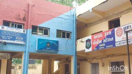 આણંદ: વઘાસી સીમમાં રાહદારીને ટક્કર મારીને ફંગોળાયેલા બાઈક ચાલકનું મોત