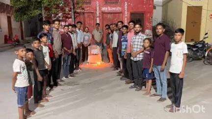 मावली: टूस डांगियान गांव में राष्ट्रीय स्वयंसेवक संघ के कार्यकर्ताओं ने शहीदों को अर्पित किए श्रद्धासुमन