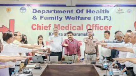 धर्मशाला: मुख्य चिकित्सा अधिकारी जिला कांगड़ा ने विश्व उच्च रक्तचाप जागरूकता अभियान का शुभारंभ किया