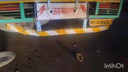 वाशिम: कारंजा ते पिंजर रोडवर बेलमंडळ फाट्यावर ट्रक व दुचाकीचा अपघात