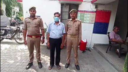 सहारनपुर: जनकपुरी थाना पुलिस ने हत्यारोपी को छोड़ने के लिए राष्ट्रपति भवन के नाम से फर्जी चिट्ठी भेजने वाले आरोपी को किया गिरफ्तार