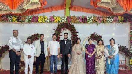 નાંદોદ: વાવડી ગામે નિકોલી ગામ ના નિવાસી ના લગ્ન પ્રસંગ મા નાંદોદ ધારાસભ્ય ઉપસ્થિત.