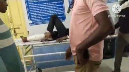 কুলপি: বাগারিয়া হটুগঞ্জ এর মাঝখানে বাসের ধাক্কায় গুরুতর যখম ২ যুবক