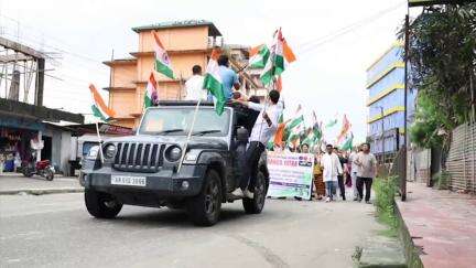 Doimukh Residents Rally in "Tiranga Yatra" to Honor Armed Forces