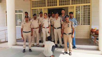 रीठी: रीठी पुलिस ने 13 दिन में ट्रैक्टर चोरी का खुलासा किया