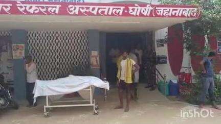 घोसी: छपन्ना नहर मार्ग पर वाहन की चपेट में आने से बाइक सवार एक की मौत, एक गंभीर
