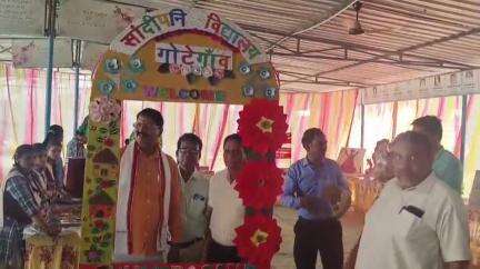 गोटेगांव: सांदीपनि विद्यालय के समर कैंप में पहुंचे विधायक, विद्यार्थियों का बढ़ाया उत्साह