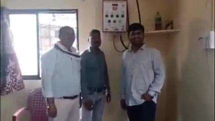 छिंदवाड़ा नगर: आपदा से निपटने के लिए पुरानी सब्जी मंडी के पास पानी की टंकी में सायरन की टेस्टिंग की गई