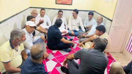 कोलायत: भारतीय जनता पार्टी के प्रदेश उपाध्यक्ष मुकेश दाधीच ने देशनोक का दौरा किया, करणी माता मंदिर में की विशेष पूजा-अर्चना