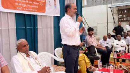 વિજાપુર: વિજાપુર તાલુકાના જેપુર ગામે શ્રીમહાકાળી સેવાટ્રસ્ટ દ્વારા  કેન્સર નિદાન કેમ્પ યોજાયો ધારાસભ્ય સી.જે ચાવડાએ હાજરી આપી