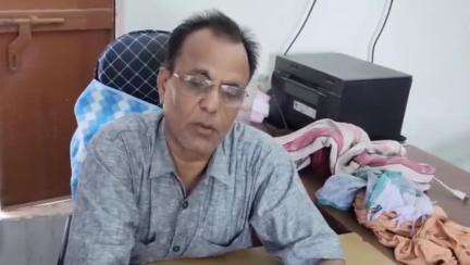 अनूपगढ़: अनूपगढ़ के गांव 4 MSR में तहसीलदार ने गौशाला का किया औचक निरीक्षण